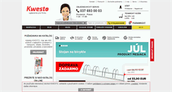 Desktop Screenshot of kwesto.sk